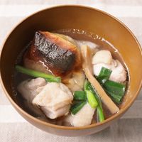メンマの入った中華風雑煮