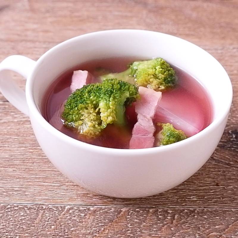 赤かぶとブロッコリーのスープ 作り方 レシピ クラシル