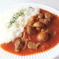 ハレの日に 本格マッシュルームビーフカレー