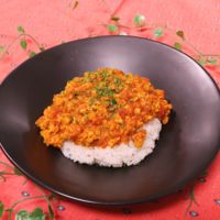 お肉不使用!高野豆腐のヘルシーキーマカレー
