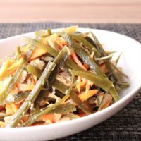 沖縄家庭料理 ツナで簡単クブイリチー