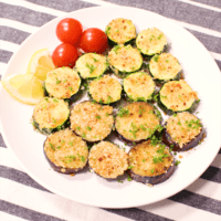 サクサクじゅわ!ナスとズッキーニのパン粉焼き