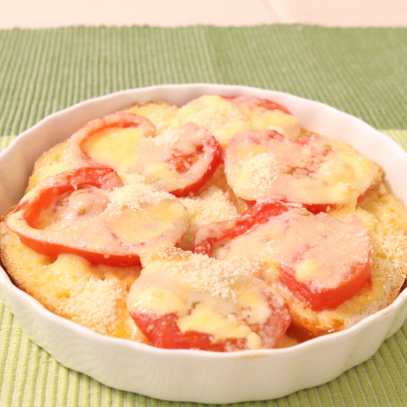 残ったパンで！トマトのパングラタン 作り方・レシピ | クラシル