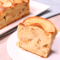 シナモン風味のりんごたっぷりパウンドケーキ