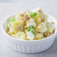 簡単 焼き芋とクリームチーズ和え
