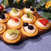 お手軽!フルーツチーズタルト風