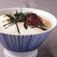 梅とろろの出汁茶漬け