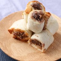 ごま団子風 ごま餡のロールパン