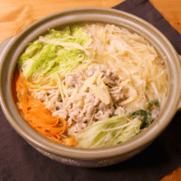 まるで麺!根菜たっぷり千切り鍋