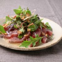 カツオのエスニック風