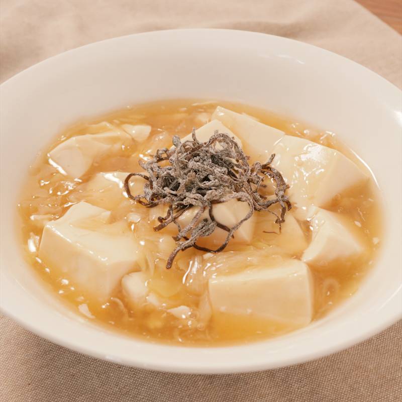 木綿豆腐と塩昆布のさっぱりサラダ 作り方 レシピ クラシル