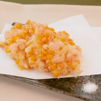 カリカリ とうもろこしのかき揚げ
