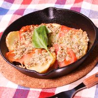簡単！トマポテのオーブン焼き