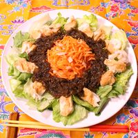 食感楽しい!沖縄チャンプルーサラダ