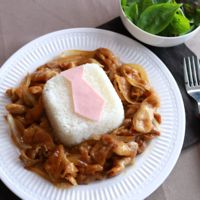 父の日におすすめ ワイシャツ型ごはんのワンプレート