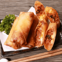 豚キムチーズ春巻き