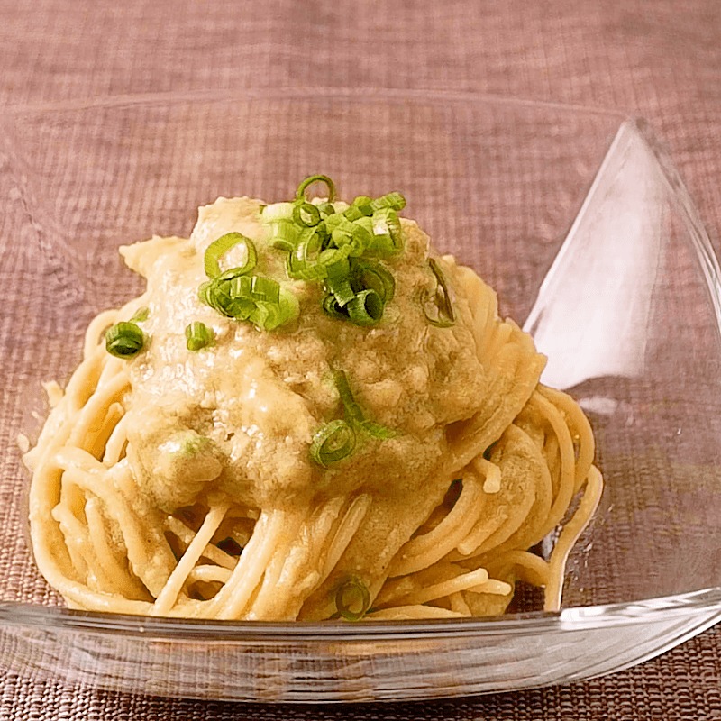 アーモンドミルクで作る アボカドの和風クリームパスタ 作り方・レシピ