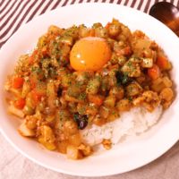 カレールーで出来る!簡単!根菜ドライカレー風