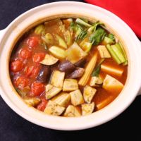 家族みんなで食べられる!甘口麻婆風鍋