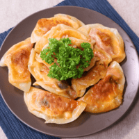 なすとチーズのイタリアン餃子
