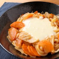 お肉はないけど気分だけでも タッカルビ風うどん