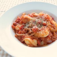 トマトソースのニョッキ