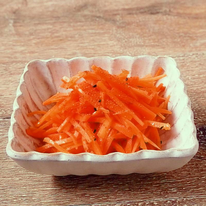 ナンプラー香る にんじんのお手軽サラダ 作り方 レシピ クラシル