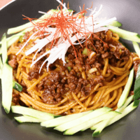 スパゲティで作る!ジャージャー麺風パスタ