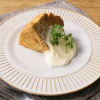 ふわふわ ほうじ茶のシフォンケーキ