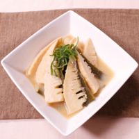 富山郷土料理!たけのこと昆布の味噌煮