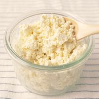 豆乳で作るカッテージチーズ