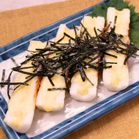 ちくわのマヨチーズ焼き