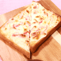 カニかまクリームチーズトースト