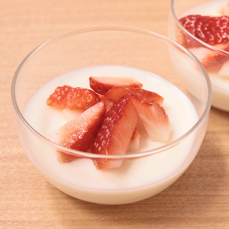 さっぱり濃厚 レモンジュレのパンナコッタ 作り方 レシピ クラシル