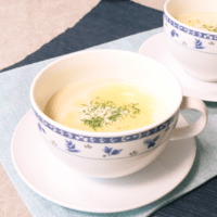 冷やして美味しい!クリームチーズの冷製豆乳ポタージュ