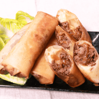簡単!焼肉チーズ春巻き