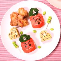 節分に!ワイワイ鬼ぎりワンプレート