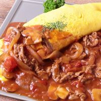 とろーりチーズインオムハヤシ