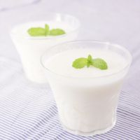 レモン風味たっぷり ヨーグルトゼリー