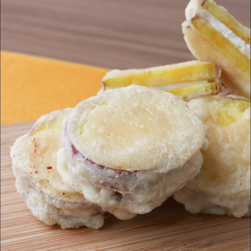 シンプルが美味しい さつまいもの天ぷら 作り方 レシピ クラシル