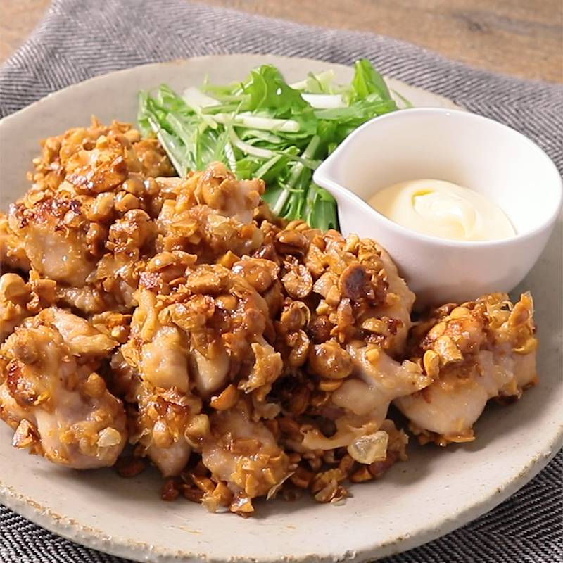 福豆でザクザクチキン 作り方・レシピ | クラシル