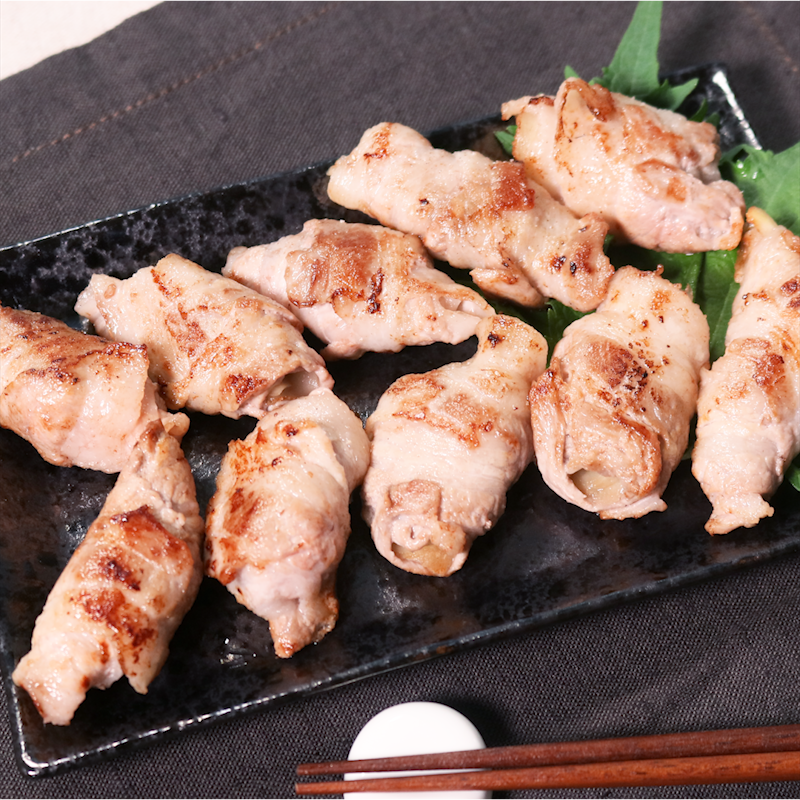 さっぱりピリッとくせになる！ガリの豚バラ巻き 料理動画(レシピ動画)のkurashiru [クラシル]