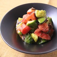塩昆布で お手軽サラダ