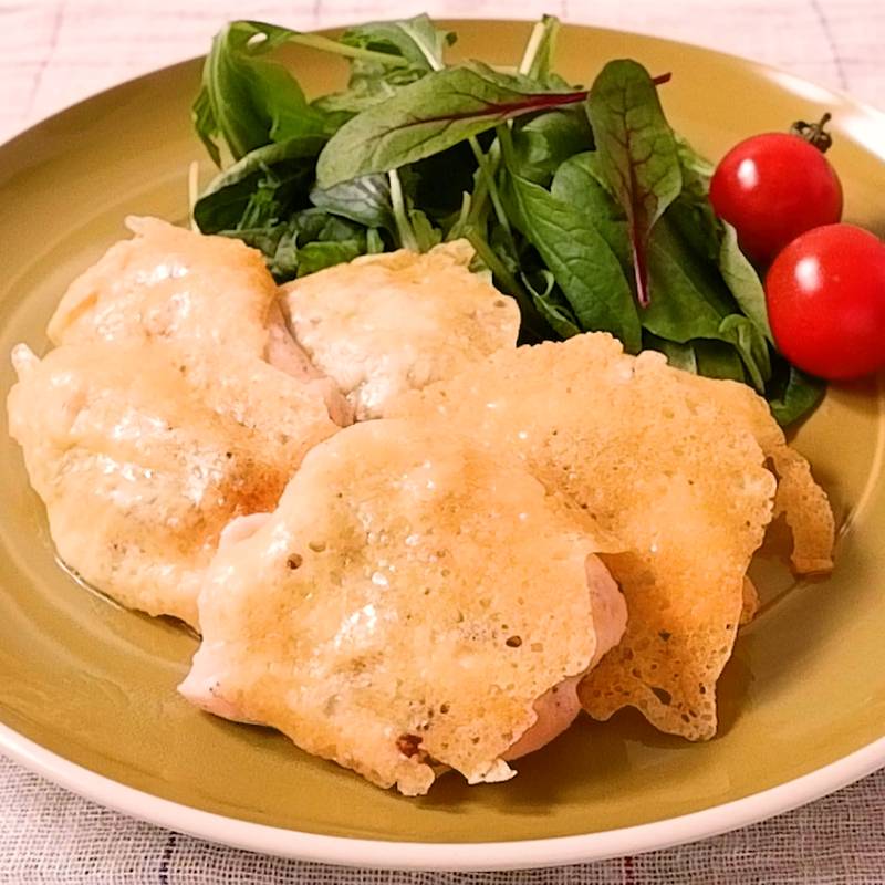 カリカリチーズのささみ焼き 作り方 レシピ クラシル