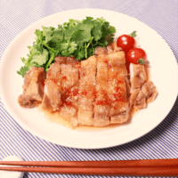 パクチーたっぷり!エスニック風揚げ鶏