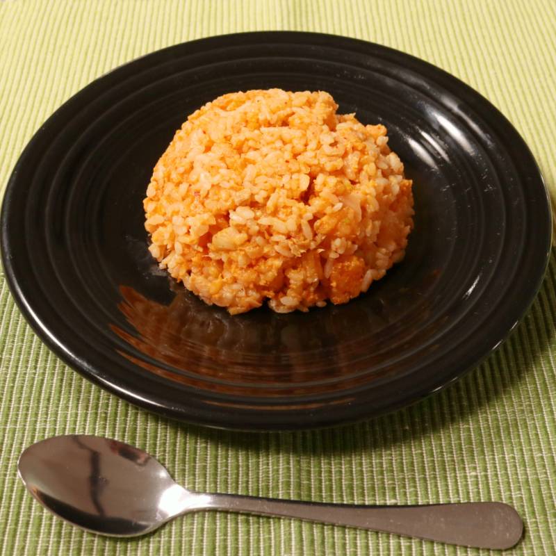 レンジでぱぱっと キムチチャーハン風 作り方 レシピ クラシル