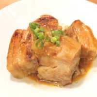 炊飯器で簡単 すだち香る塩味の豚バラ角煮