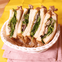 簡単!クセになるサバ缶サンドイッチ