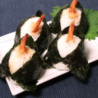 甘辛だれの天むす