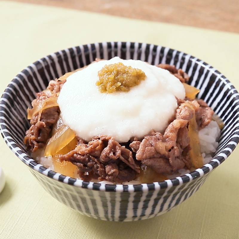 4月9日朝食 すき家 わさび山かけ牛丼ライト ライトベイダー Lightvader のグルメ日記